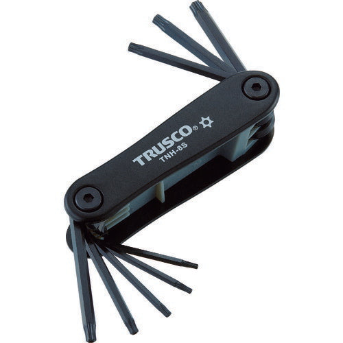 ＴＲＵＳＣＯ　ヘックスローブレンチセット　ナイフ式 TNH8S
