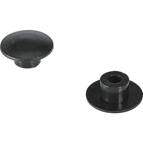 ＴＲＵＳＣＯ　六角穴付ボルト用カバーキャップ　Ｍ３　黒（１０個入） TSCP3-BK