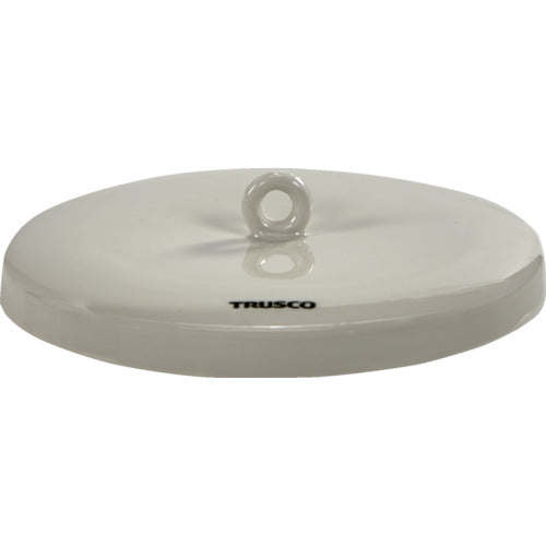 ＴＲＵＳＣＯ 磁製Ｂ型るつぼ フタ １５５ｍｌ 規格Ｂ４ CR155-B4-F