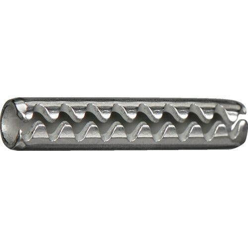 ＴＲＵＳＣＯ 波形スプリングロールピン ステンレス ２×１６ １０本入 少量パック Y843-0216