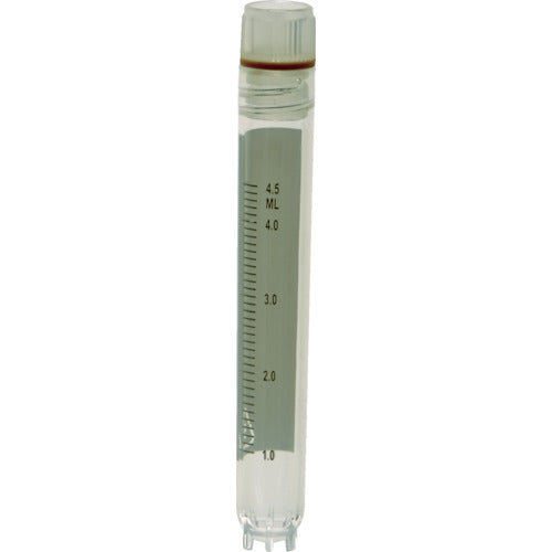 ＴＲＵＳＣＯ　クライオチューブ（凍結保存用チューブ）　５ｍｌ　内ねじ　自立型　２５個入 CT5F-25IS