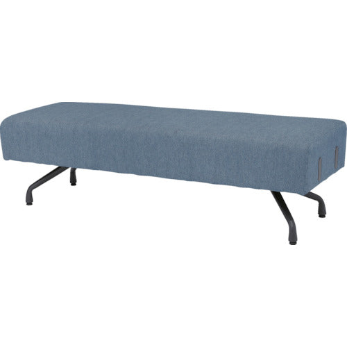 【取寄品】 ＴＲＵＳＣＯ ベンチシート １５００×５００×４３０ ブルー MTBC-BL 【送料都度見積】