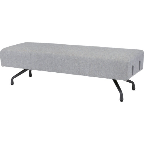 【取寄品】 ＴＲＵＳＣＯ ベンチシート １５００×５００×４３０ ライトグレー MTBC-LG 【送料都度見積】