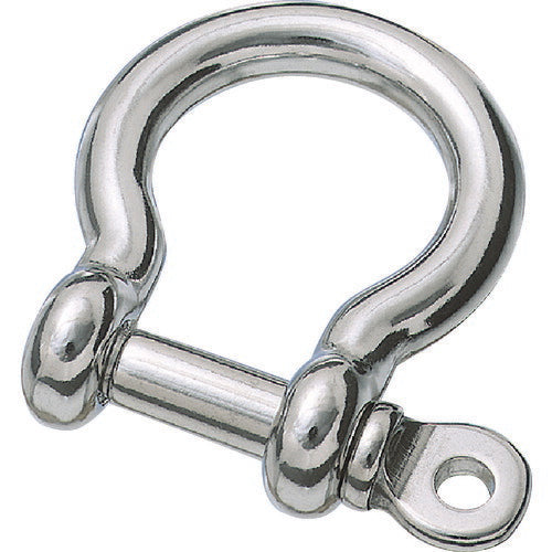 ＴＲＵＳＣＯ　オタフクシャックル　ステンレス製　Ｄ寸法１０ｍｍ　（１個＝１袋） TOS-10