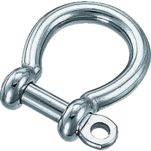 ＴＲＵＳＣＯ　オタフクシャックル　ステンレス製　Ｄ寸法８ｍｍ　（１個＝１袋） TOS-8