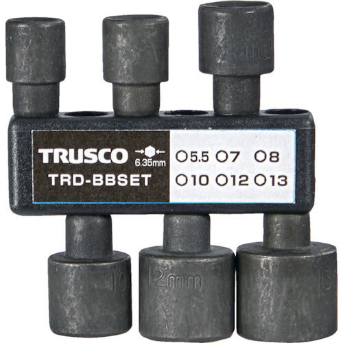 ＴＲＵＳＣＯ　ボックスビット（ホルダー付）セット６本組 TRD-BBSET