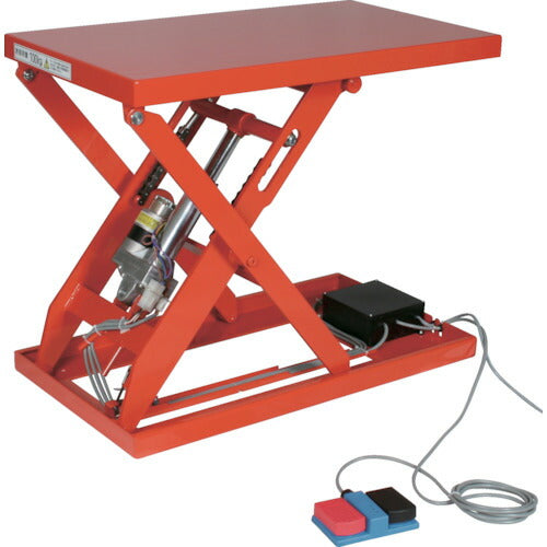 ＴＲＵＳＣＯ　テーブルリフト５００ｋｇ（電動Ｂねじ２００Ｖ）５００×１０５０ｍｍ×Ｈ２８０～１５２０ HDL-W50510V-22