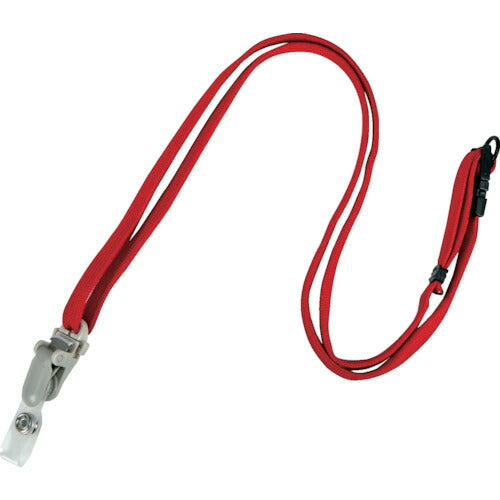ＴＲＵＳＣＯ　脱着式名札用ストラップ　赤 TND-S-R