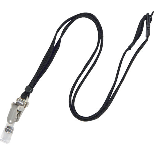 ＴＲＵＳＣＯ　脱着式名札用ストラップ　黒 TND-S-BK