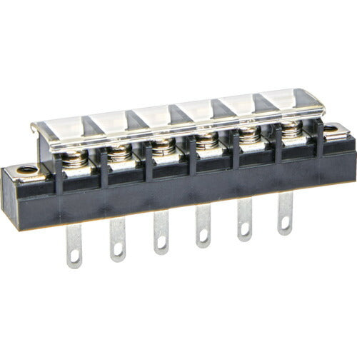ＴＲＵＳＣＯ　中継端子台　３００Ｖ　１５Ａ　８Ｐ TOTB-406NA-8P