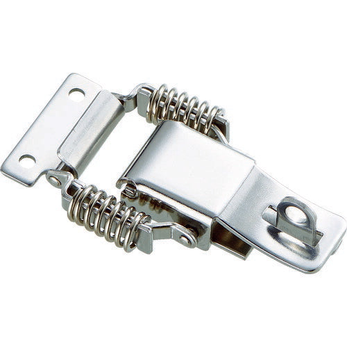 ＴＲＵＳＣＯ　パッチン錠　鍵穴付バネタイプ　ステンレス　２個入 P-31HSUS