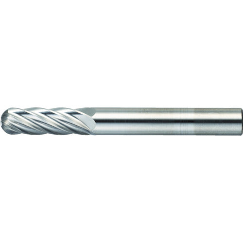 ＴＲＵＳＣＯ　超硬バー　先丸円筒型　Φ６Ｘ刃長１９Ｘ軸６　アルミカット TA2C060