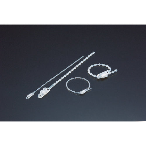 ＴＲＵＳＣＯ　ダブルヘッドノットタイ　幅２．０ｍｍＸ１４５ｍｍ最大結束φ３５白 TRKTV-145E