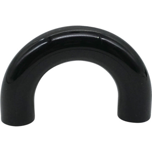 ＴＲＵＳＣＯ　丸棒取手　ＰＳ樹脂　黒　全長４５ｍｍ　全高２８ｍｍ　ピッチ３５ｍｍ　下穴深さ１５　（Ｂ１トラスタッピンねじ４×３０　２本付） MAPS-35BK