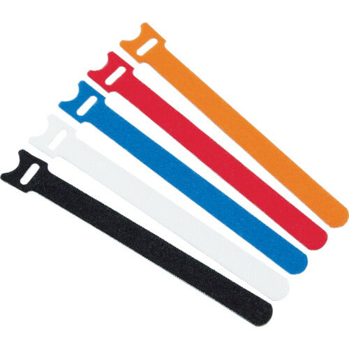 ＴＲＵＳＣＯ　マジックバンド　超薄型　ストラップ　２０ｃｍ　赤　（５本入） MKSH-2520-R