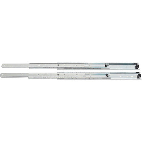 ＴＲＵＳＣＯ　重荷重用　５０８ｍｍ　２本セット　三段引きスライドレール SL9000-20-2SET