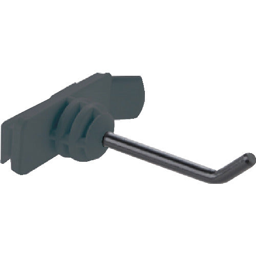 ＴＲＵＳＣＯ パネリーナ用樹脂フック 横型ロング 黒 TUR-FJYL-BK