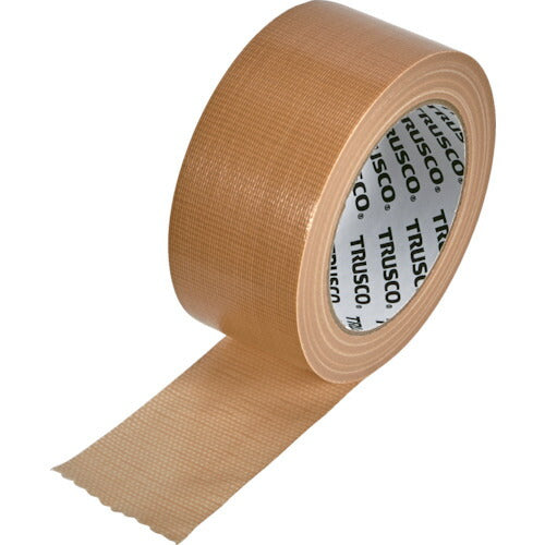 【30巻セット】 ＴＲＵＳＣＯ　無包装布粘着テープ　ｔ０．２ｘｗ５０ｍｍｘ２５ｍ NT-50NPK