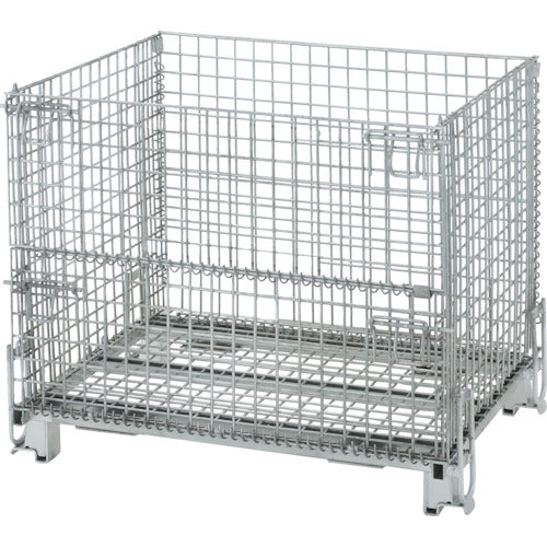 ＴＲＵＳＣＯ　ネットパレット段積金具付　間口１０００Ｘ奥行７９５Ｘ高さ８３８（２５Ｘ２５） TNK-S5-25A