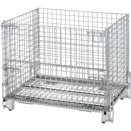 ＴＲＵＳＣＯ　ネットパレット段積金具付　間口１０００Ｘ奥行８００Ｘ高さ８５０　１５００ｋｇ TNK-B5A