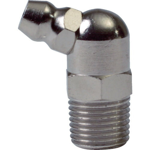 ＴＲＵＳＣＯ　グリスニップル　Ｂ型　１／８　Ｒネジ　５個入 TGNB-R1/8