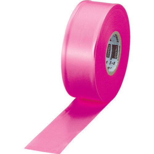 ＴＲＵＳＣＯ 目印テープ ３０ｍｍＸ５０ｍ ピンク TMT-30P