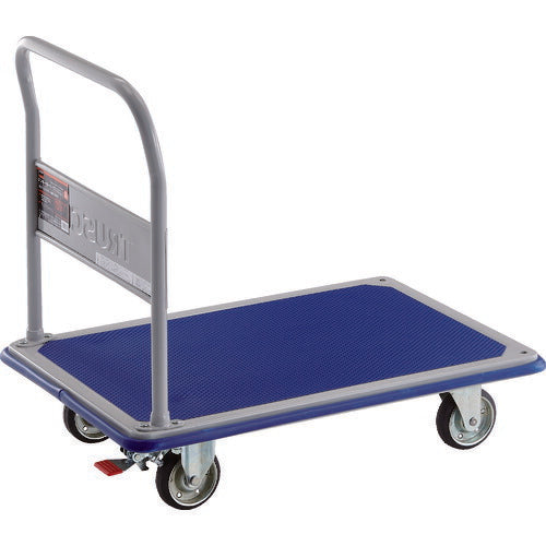 ＴＲＵＳＣＯ　プレス製台車　ドンキーカート　固定式９１５×６１５　ストッパー付 302NS