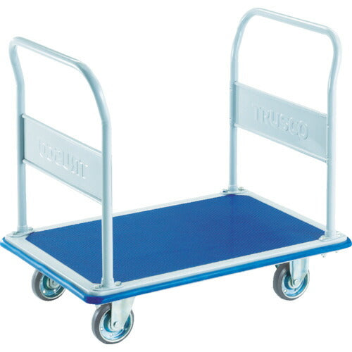 【取寄品】 ＴＲＵＳＣＯ プレス製台車 ドンキーカート 両袖タイプ９１５×６１５ 303N 【送料都度見積】