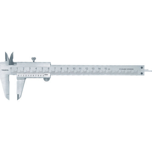 ＴＲＵＳＣＯ ユニバーサルデザイン標準型ノギス １５０ｍｍ THN-15-U