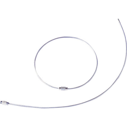 ＴＲＵＳＣＯ　ワイヤーリング　ステンレス　５本１組　長さ２００ｍｍ T860-26