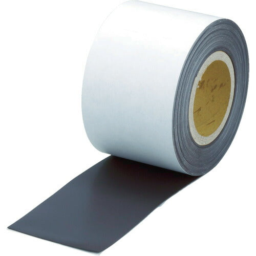 ＴＲＵＳＣＯ マグネットロール のり付 ｔ１．０ｍｍＸ巾２５ｍｍＸ１０ｍ TMGN1-25-10