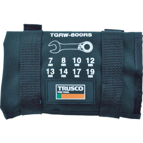 ＴＲＵＳＣＯ　切替式ラチェットコンビネーションレンチセット（ショートタイプ）８本 TGRW-800RS