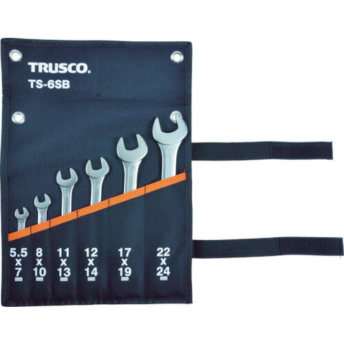 ＴＲＵＳＣＯ　両口スパナセット（７本組　） TS-7S