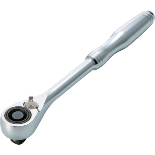 ＴＲＵＳＣＯ　ラチェットハンドル　差込角９．５　全長１９０ｍｍ TSRH3-B