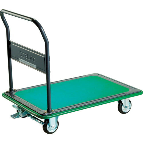 ＴＲＵＳＣＯ　固定ハンドルタイプ　プレス製運搬車４００ＫＧ　ブレーキ付 316SEBN