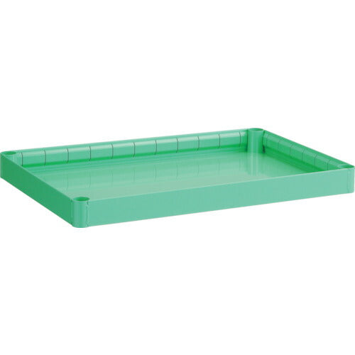 【取寄品】 ＴＲＵＳＣＯ ツールワゴン ファルコンワゴン 仕切用棚板６００Ｘ４００ ヤンググリーン FAW-64ST-YG 【送料都度見積】