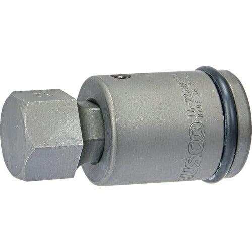 ＴＲＵＳＣＯ　インパクト用ヘキサゴンソケット差替式ソケット・ビット　差込角１９．０ｍｍ　対辺３２ｍｍ T6-32AHH
