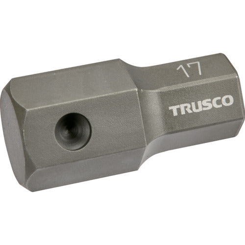 ＴＲＵＳＣＯ　インパクト用ヘキサゴンソケット差替式ビット TBIT22-17