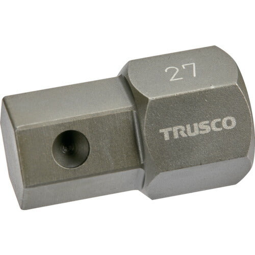 ＴＲＵＳＣＯ　インパクト用ヘキサゴンソケット差替式ビット TBIT22-27