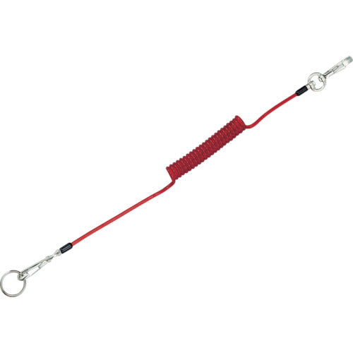 ＴＲＵＳＣＯ　安全ループ　ハードタイプ３ｋｇ　レッド TAL-160-3-R