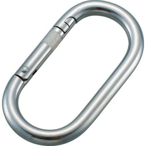ＴＲＵＳＣＯ　ステンレス　カラビナ（環なし）　１０ｍｍ TKB-1