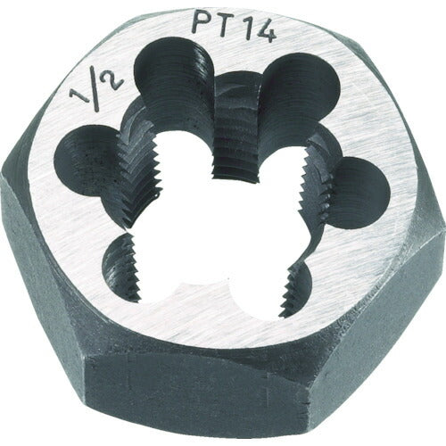 ＴＲＵＳＣＯ 六角サラエナットダイス ＰＴ５／８－１４ TD6-5/8PT14