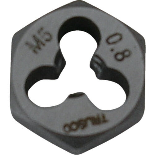 ＴＲＵＳＣＯ 六角サラエナットダイス Ｗ３／１６－２４ TD6-3/16W24