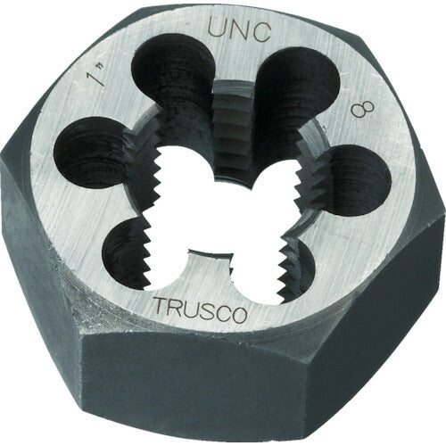 ＴＲＵＳＣＯ 六角サラエナットダイス ＵＮＣ５／８－１１ TD6-5/8UNC11