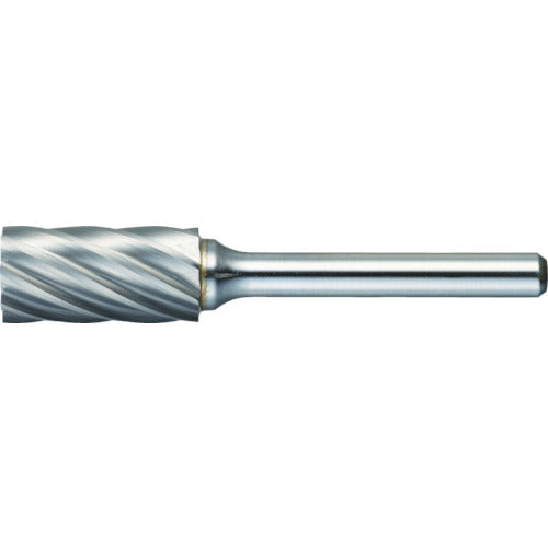 ＴＲＵＳＣＯ　超硬バー　円筒型　Φ１６Ｘ刃長２５Ｘ軸６　アルミカット TA1C160