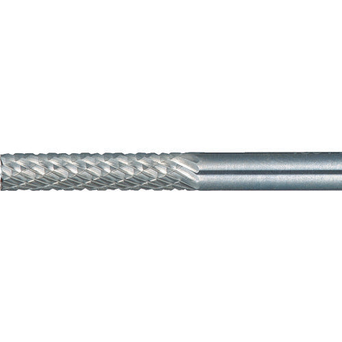 ＴＲＵＳＣＯ　超硬バー　円筒型エンド刃　Φ３Ｘ刃長１４Ｘ軸３　ロング　ダブル TB1A030EL75
