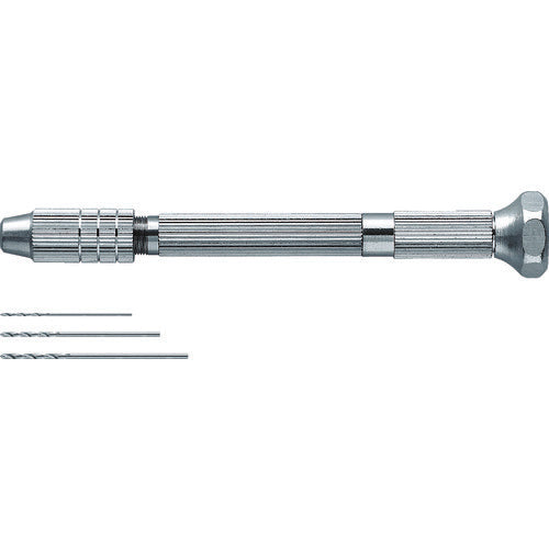 ＴＲＵＳＣＯ　ピンバイス　収納式ドリルセット１Φ　０．１－３．２ｍｍ TPVS-1.0S