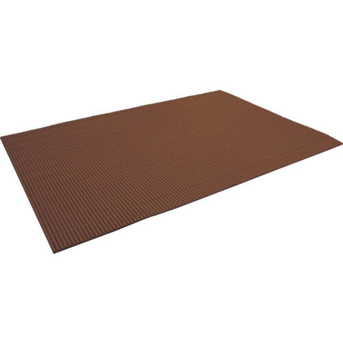 ＴＲＵＳＣＯ　ジャバラマットスリム　６００Ｘ９００ｍｍ　ブラウン TNS-6090BR