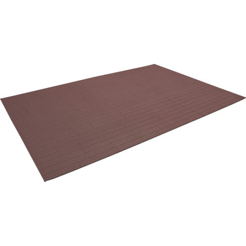 ＴＲＵＳＣＯ　ジャバラマットスリム　１２００Ｘ１８００ｍｍ　ブラウン TNS-1218BR