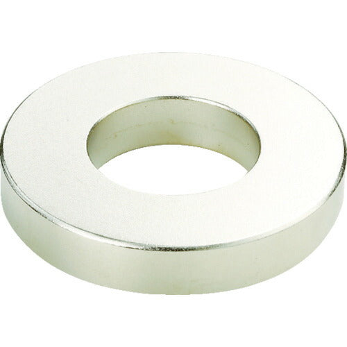 ＴＲＵＳＣＯ　ネオジム磁石　外径１０ｍｍＸ穴径６ｍｍＸ厚１０ｍｍ　１個入 TN10-6RA-1P
